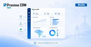 Proxima Cloud CRM en los medios farmacéuticos de Brasil