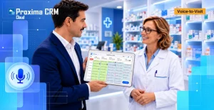 voice to visit proxima cloud crm